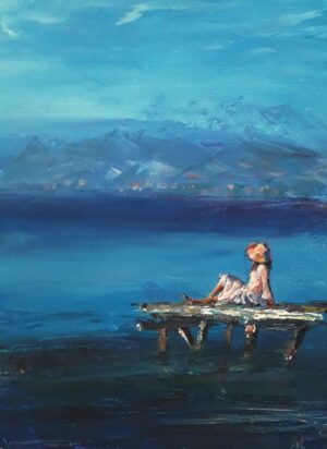 Авторская картина У моря. Художник Марина Човган, Санкт-Петербург